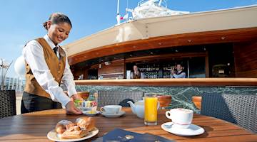 MSC Yacht Club Breakfast