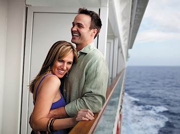 Couple onboard Norwegian Cruise Line Ship