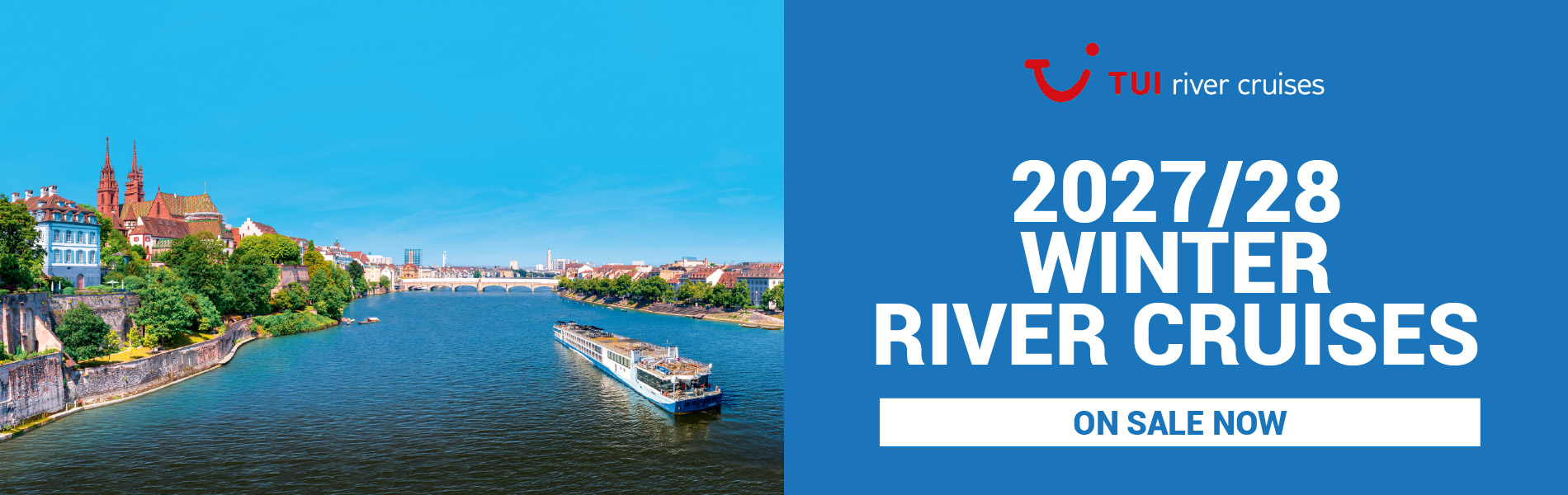 TUI River Cruises and Cruise Deals 2026 / 2027